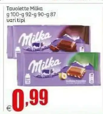 Elite Milka Cioccolato offerta