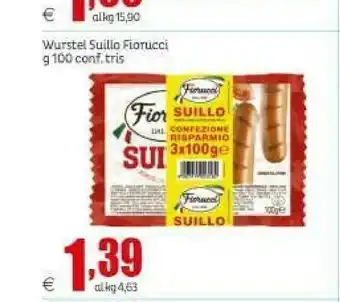 Elite Fiorucci Wurstel offerta