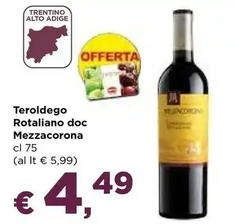 Mezzacorona Teroldego Rotaliano DOC 750 G(ml)