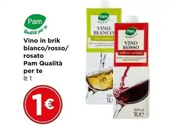 Pam Vino In Brik Bianco 1000 Ml