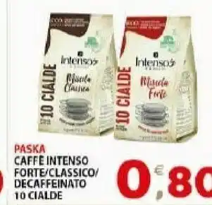 Mio Market Intenso Cialde caffè offerta
