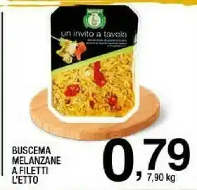 Ok Sigma Buscema Melanzane A Filetti offerta