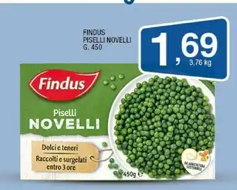 Ok Sigma Findus Piselli Novelli 450 G(ml) offerta