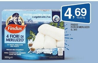 Ok Sigma Findus 4 Fiori Di Merluzzo 300 G(ml) offerta