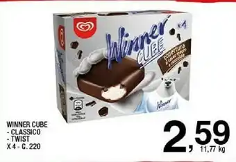 Ok Sigma Algida Winner Cube Classico offerta