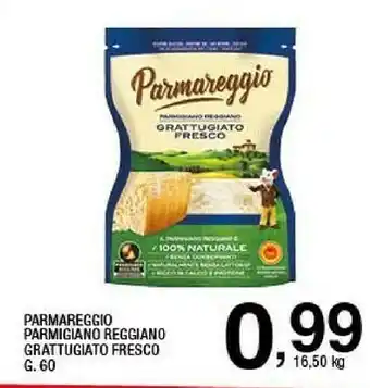 Ok Sigma Parmareggio Parmigiano Reggiano Grattugiato Fresco offerta