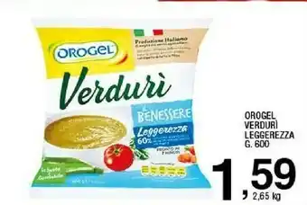 Ok Sigma Orogel Verduri Leggerezza 600 G offerta