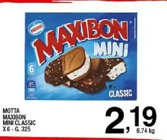 Ok Sigma Nestlè Maxibon 6 Mini 325 G(ml) offerta