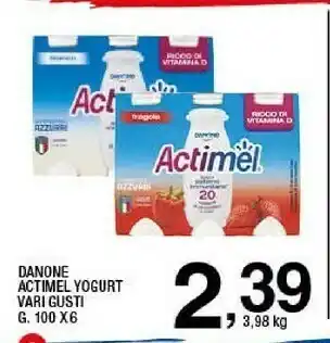Ok Sigma Danone Actimel Actimel Yogurt offerta