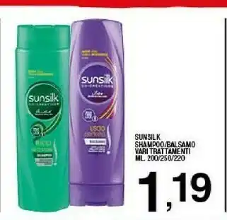 Sunsilk Shampoo/ Balsamo