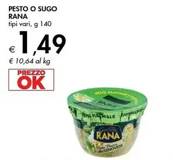 Bennet Rana Pesto O Sugo offerta