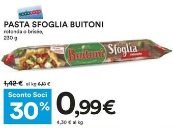 Coop Buitoni Pasta sfoglia offerta