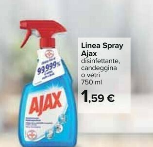 Carrefour Ajax Sgrassatore offerta