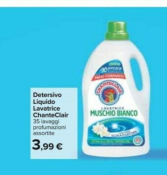 Carrefour Chanteclair Detersivo lavatrice offerta