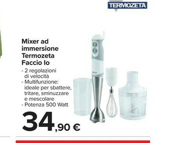 Carrefour Termozeta Minipimer offerta