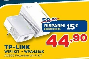 Euronics TP-LINK Wifi Kit - WPA4221K offerta