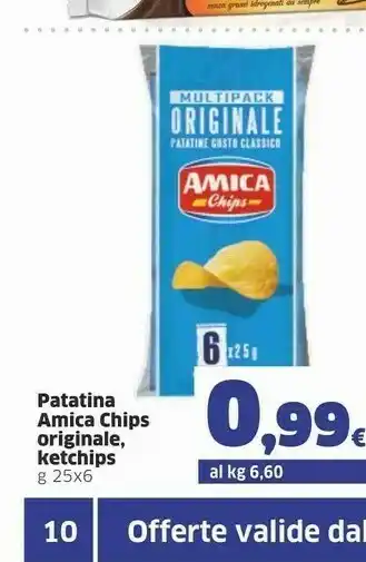 Ok Sigma Amica chips Patatina Originale offerta