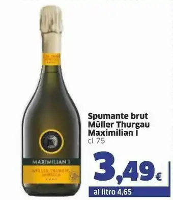 Maximilian i Spumante Brut Muller Thurgau