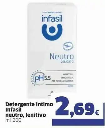 Ok Sigma Infasil Detergente Intimo offerta