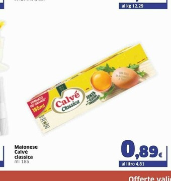 Ok Sigma Calvè Maionese Classica offerta