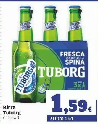 Sigma Tuborg Tuborg - Birra 330 g(ml) offerta