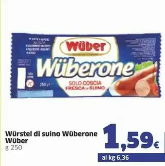 Sigma Wuber One Di Puro Suino 250 G(ml) offerta