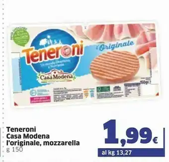 Sigma Casa Modena Teneroni L'Originale 150 G(ml) offerta