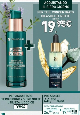 Yves Rocher Crema viso offerta