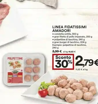 Coop Amadori Polpette offerta