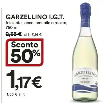 Coop Garzellino Vino Frizzante Amabile 750 G(ml) offerta