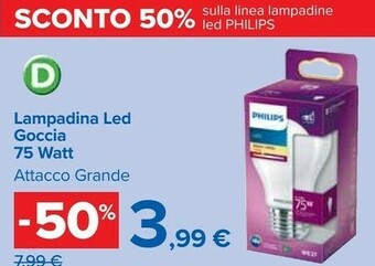 Carrefour Philips Lampadine offerta