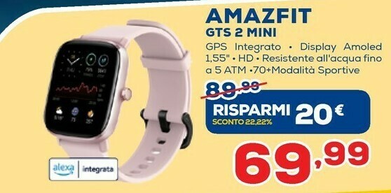 Amazfit GTS 2 Mini 3,94 Cm (1.55\