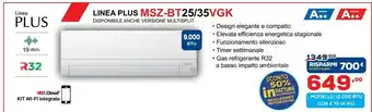 Mitsubishi Linea Plus MSZ-BT25/35VGK