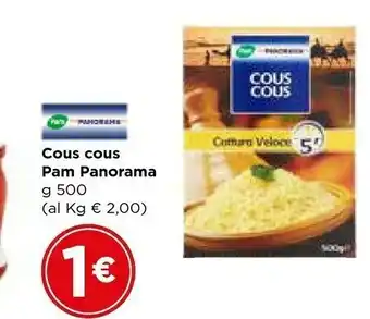 Metà Pam Cous cous offerta
