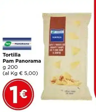 Metà Pam Panorama Tortilla 200 G offerta