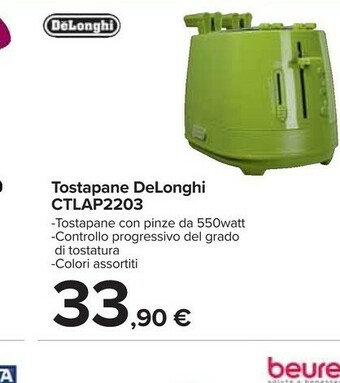 Carrefour Beurer Tostapane offerta