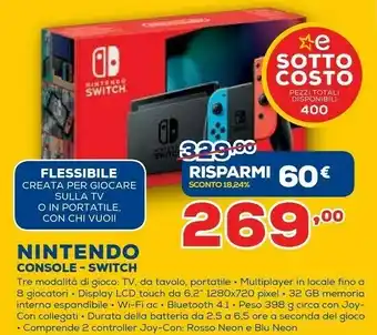 Euronics Nintendo Console - Switch offerta