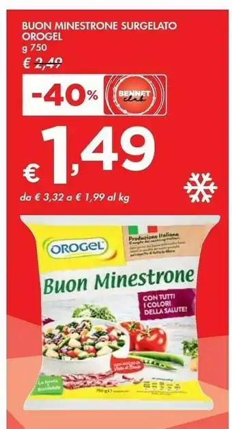 Orogel Buon Minestrone Surgelato