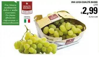 Uva Luisa Qualità Basko 750g