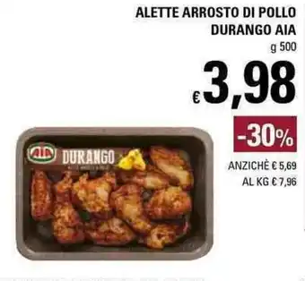 Basko Aia Durango Alette Arrosto di Pollo 500g offerta