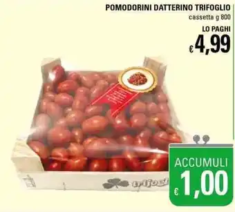 Basko Pomodoro Datterino Trifoglio 800g offerta