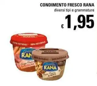 Basko Giovanni Rana Condimento Fresco offerta