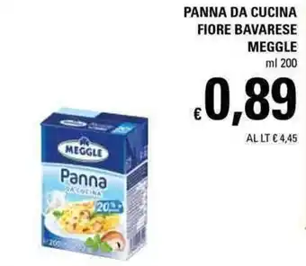 Basko Meggle Panna da Cucina Fiore Bavarese 200ml offerta