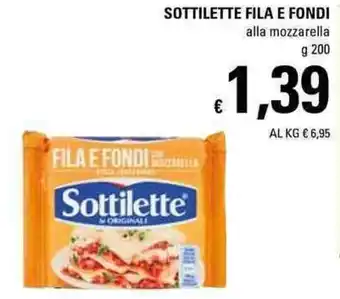 Sottilette Fila e Fondi 200g