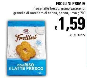 Basko Primia Frollini 700g offerta