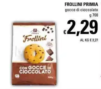 Basko Primia Frollini 700g offerta