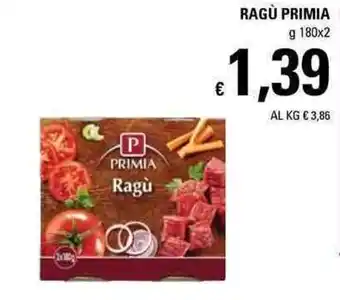 Basko Primia Ragù 180g x 2 offerta
