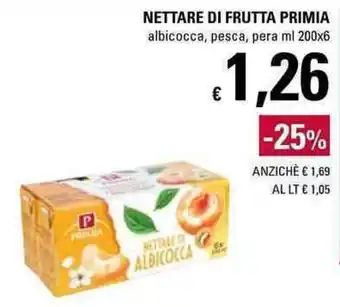 Basko Primia Nettare di Frutta 200ml x 6 offerta