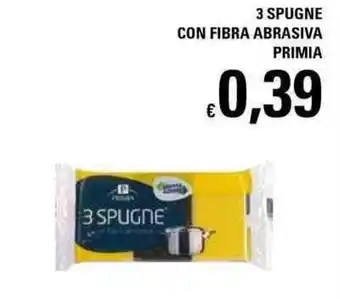 Basko Primia 3 Spugne con Fibra Abrasiva offerta