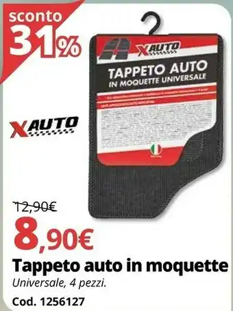 Brico Io X Auto Tappeto Auto In Moquette offerta